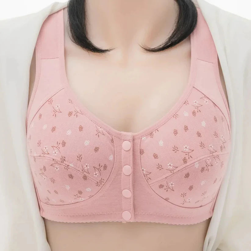 Comfortable Front Button Bra